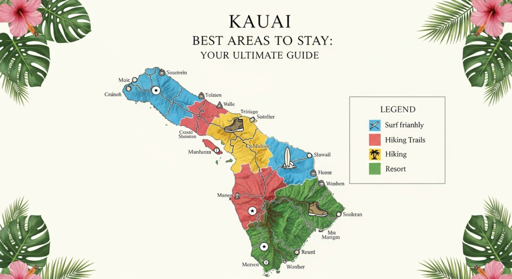 Kauai Best Areas to Stay