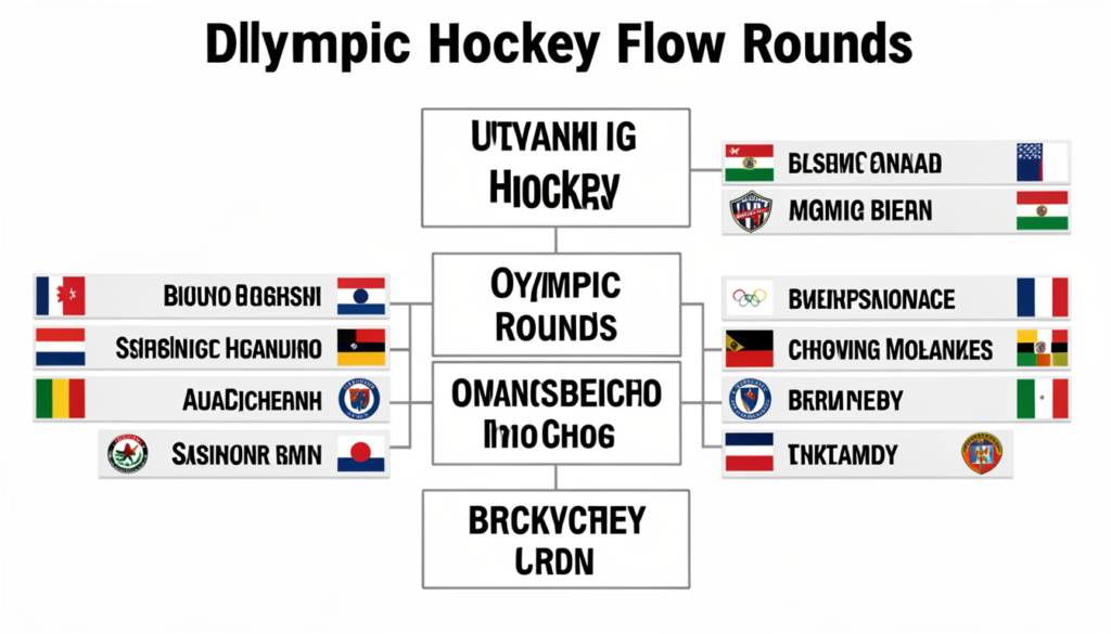 Olympic Hockey Bracket